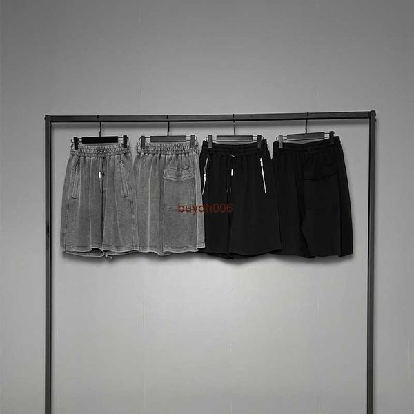 men's and women's summer fashion t shirt high street brand rep representative shorts washed old drawstring solid sports zipper cas, White;black
men's and women's summer fashion t shirt high street brand rep representative shorts washed old drawstring solid sports zipper cas, White;black