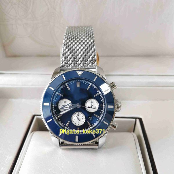 bls v2 men watches ab0162121c1a1 44mm blue stainless ceramic bezel chronograph back transparent 7750 movement automatic mechanical mens watc, Slivery;brown
bls v2 men watches ab0162121c1a1 44mm blue stainless ceramic bezel chronograph back transparent 7750 movement automatic mechanical mens watc, Slivery;brown