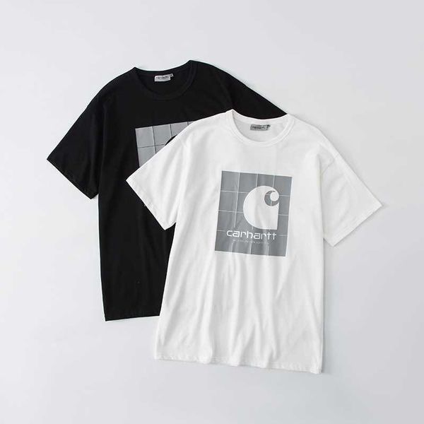 2023 men's and women's fashion t shirt tooling high street brand carhart reflective printing short sleeve round neck loose ins wor, White;black
2023 men's and women's fashion t shirt tooling high street brand carhart reflective printing short sleeve round neck loose ins wor, White;black