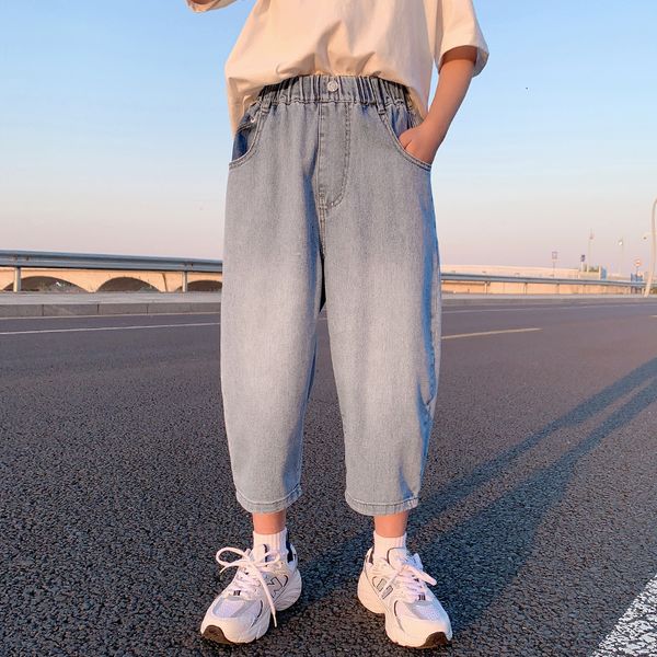 jeans cropped jeans for boys elastic waist loose straight simple casual fashion modern designable soft summer teen boys denim pants 230413, Blue
jeans cropped jeans for boys elastic waist loose straight simple casual fashion modern designable soft summer teen boys denim pants 230413, Blue