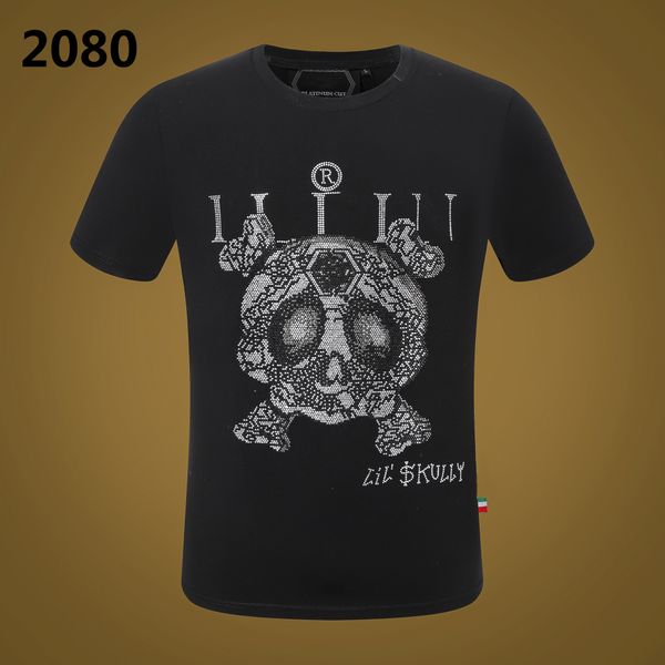 pp fashion men's designer slim fit t-shirt summer rhinestone short sleeve round neck shirt tee skulls print streetwear collar polos m-, White;black
pp fashion men's designer slim fit t-shirt summer rhinestone short sleeve round neck shirt tee skulls print streetwear collar polos m-, White;black
