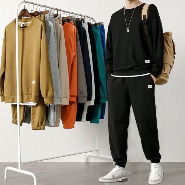 men's tracksuits 2 piece set men spring and autumn casual tracksuits men fashion clothing solid color jogging suits running sportswear, Gray
men's tracksuits 2 piece set men spring and autumn casual tracksuits men fashion clothing solid color jogging suits running sportswear, Gray