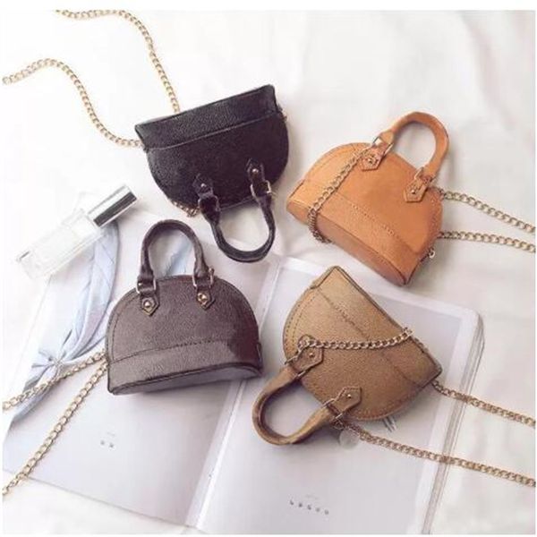 designer children handbags kids wallet fashion little girls princess mini cion purse lovely baby girl crossbody shell bag, Black 
designer children handbags kids wallet fashion little girls princess mini cion purse lovely baby girl crossbody shell bag, Black