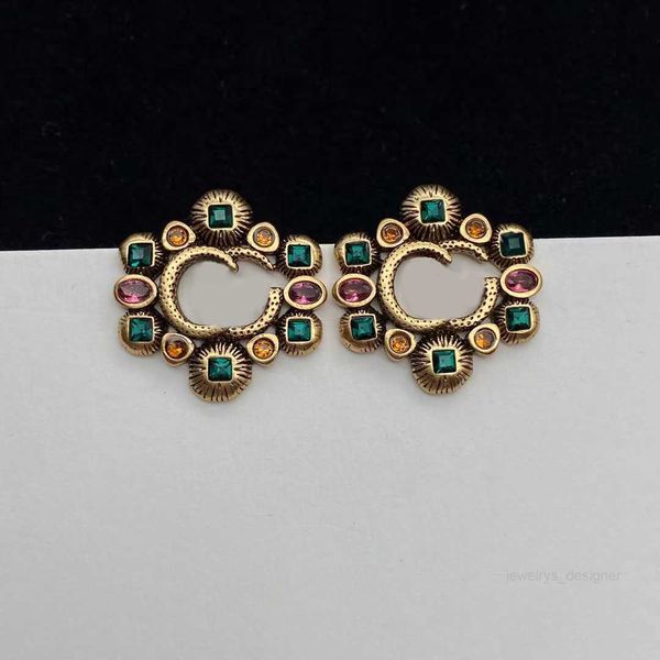 Designer Earring Fashion Colored Diamond Stud Earrings aretes orecchini Women High Quality Brand Designer Earrings
Designer Earring Fashion Colored Diamond Stud Earrings aretes orecchini Women High Quality Brand Designer Earrings