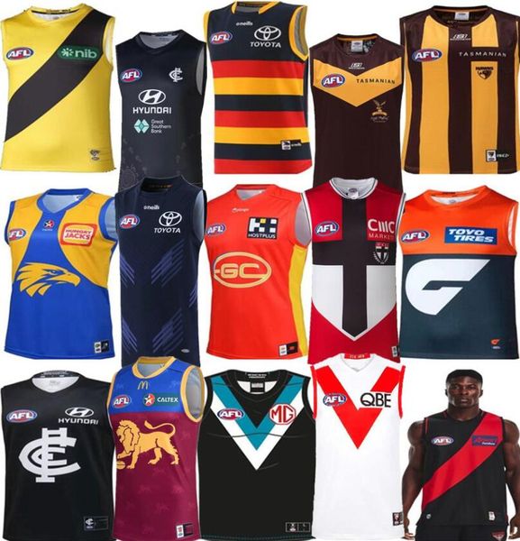 2023 australian rules afl port adelaide crows essendon bombers rugby jersey football brisbane lions fremantle dockers tank gold coast suns h, Black;gray
2023 australian rules afl port adelaide crows essendon bombers rugby jersey football brisbane lions fremantle dockers tank gold coast suns h, Black;gray