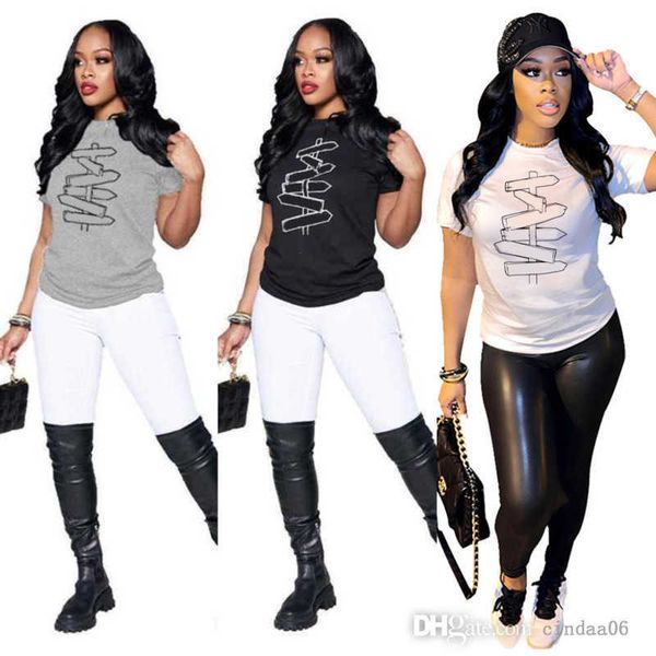 retail plus size s-xxxl 2023 casual womens sleeve t-shirt summer designer letter print crew neck, White
retail plus size s-xxxl 2023 casual womens sleeve t-shirt summer designer letter print crew neck, White
