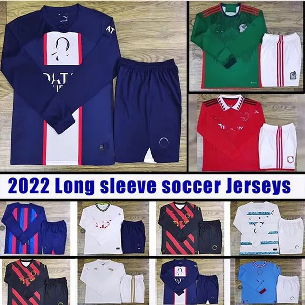 2022 long sleeve soccer jerseys argentina mexico 22 23 national team and football club fans version football shirt mens suit, Black;yellow
2022 long sleeve soccer jerseys argentina mexico 22 23 national team and football club fans version football shirt mens suit, Black;yellow