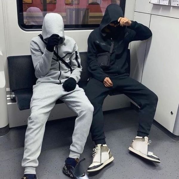 men's tracksuits 2023 clothing suit set brand sweatsuit tech hoodie cotton stretch training wear good quality coat sweatpants sport set, Gray
men's tracksuits 2023 clothing suit set brand sweatsuit tech hoodie cotton stretch training wear good quality coat sweatpants sport set, Gray