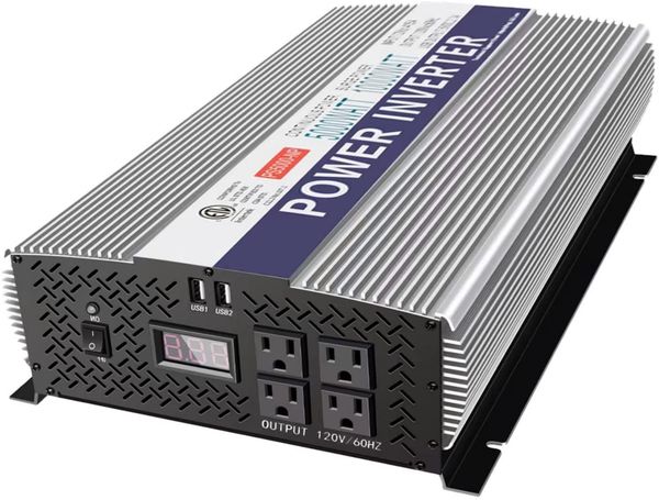 us stock 5000w power inverter 12v to 110v, modified sine wave car inverter, dual 110 volt ac outlets, dc to ac converter
us stock 5000w power inverter 12v to 110v, modified sine wave car inverter, dual 110 volt ac outlets, dc to ac converter