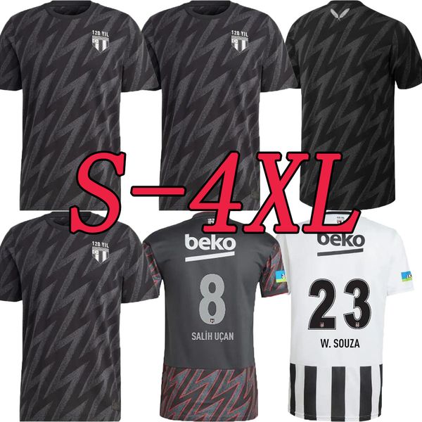 s-4xl mens soccer jerseys 120th besiktas nkoudou salih ucan hutchinson ghezzal necip w. souza karaman football shirt top, Black;yellow
s-4xl mens soccer jerseys 120th besiktas nkoudou salih ucan hutchinson ghezzal necip w. souza karaman football shirt top, Black;yellow