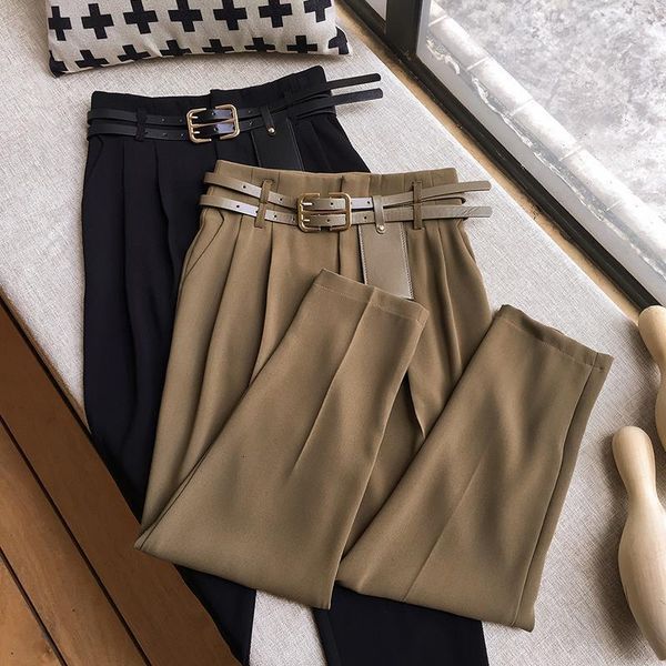 women's pants capris women pants women's pants high waist suit pants autumn temperament leisure loose suit pants pantalones de muj, Black;white
women's pants capris women pants women's pants high waist suit pants autumn temperament leisure loose suit pants pantalones de muj, Black;white