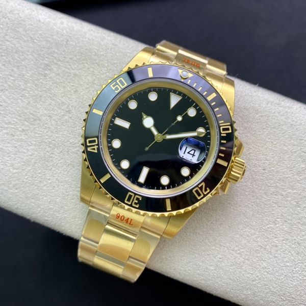 Luxury men's watch 40MM designer watch black dial automatic watch 904L stainless steel diving watch factory gift watch montre de luxe
Luxury men's watch 40MM designer watch black dial automatic watch 904L stainless steel diving watch factory gift watch montre de luxe