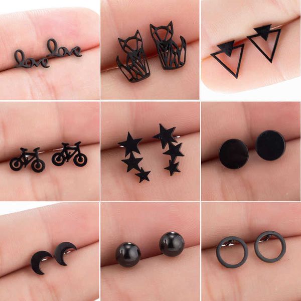 stud 2022 stainless steel earrings geometric women men hip hop black three star triangle stud earring fashion jewelry gift friend p230411, Golden;silver
stud 2022 stainless steel earrings geometric women men hip hop black three star triangle stud earring fashion jewelry gift friend p230411, Golden;silver