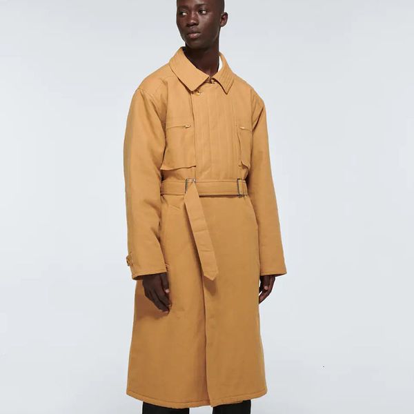 men's trench coats long quilted double breasted windbreaker 2023 autumn winter british fashion large trend temperament casual coat 2304, Tan;black
men's trench coats long quilted double breasted windbreaker 2023 autumn winter british fashion large trend temperament casual coat 2304, Tan;black