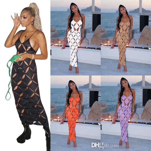 2022 summer dress womens long party dresses designer clothing symmetrical hollow out slim fit onesies skirt, Black;gray
2022 summer dress womens long party dresses designer clothing symmetrical hollow out slim fit onesies skirt, Black;gray