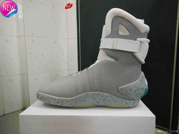 2023 men 's sports shoes basketball back to the future, Black