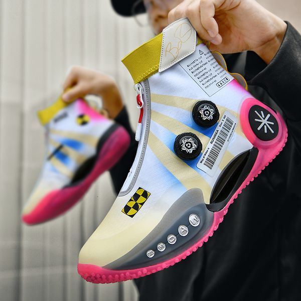 dress shoes brand men basketball shoes kids women breathable oudoor highsock basket shoes design sneakers original walking sports shoes 2304, Black
dress shoes brand men basketball shoes kids women breathable oudoor highsock basket shoes design sneakers original walking sports shoes 2304, Black