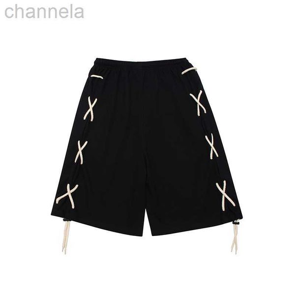 men's shorts mens sweat summer harajuku retro hip hop oversized five point pants side string black gray elastic wasit streetwear terry, White;black
men's shorts mens sweat summer harajuku retro hip hop oversized five point pants side string black gray elastic wasit streetwear terry, White;black