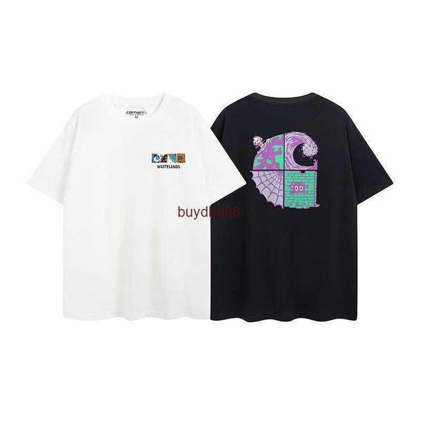 chvm 2023 men's and women's fashion t shirt high street brand carhart card cartoon graffiti colorful print loose teenage couple sh, White;black
chvm 2023 men's and women's fashion t shirt high street brand carhart card cartoon graffiti colorful print loose teenage couple sh, White;black
