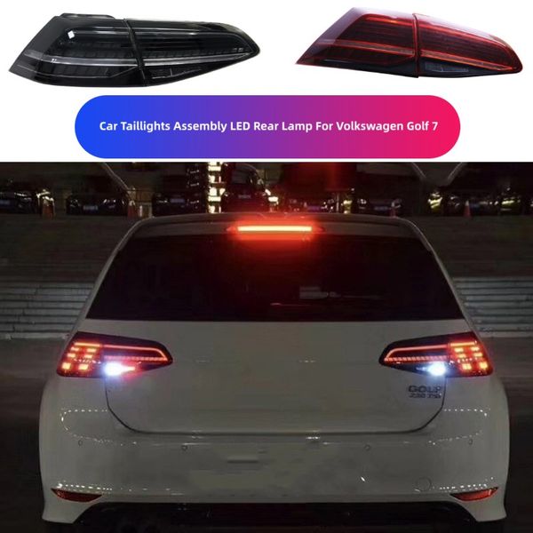 car taillights assembly led rear lamp for volkswagen golf 7 high7 modified 7.5rline streamer turn brake fog reversing highlight
car taillights assembly led rear lamp for volkswagen golf 7 high7 modified 7.5rline streamer turn brake fog reversing highlight