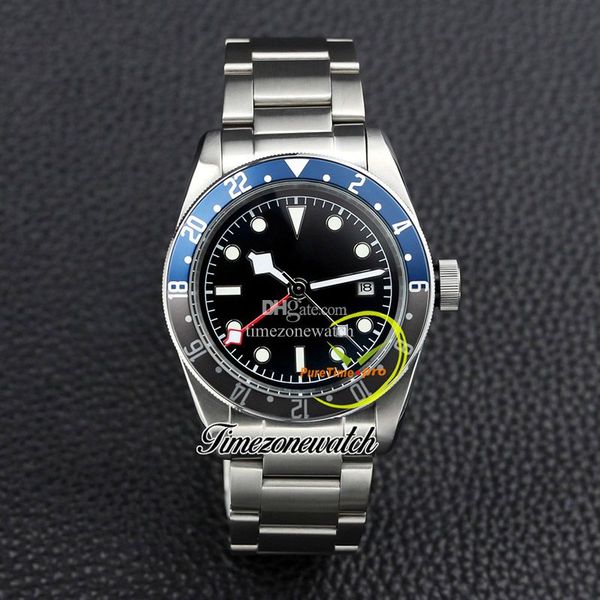 amf 41mm gmt m79830rb-0001 79830 mens watches asian 2813 automatic mens watch black dial black/blue bezel stainless steel bracelet watches t, Slivery;brown
amf 41mm gmt m79830rb-0001 79830 mens watches asian 2813 automatic mens watch black dial black/blue bezel stainless steel bracelet watches t, Slivery;brown