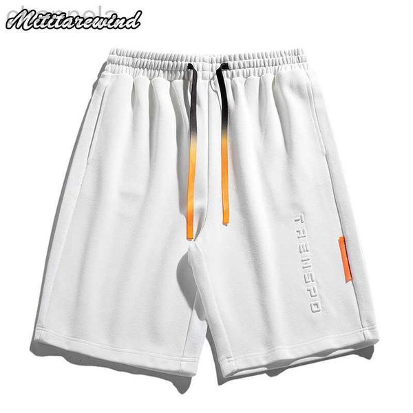 men's shorts men cotton solid casual loose sports clothing hip hop baggy spring and summer high street fashion design streetwear, White;black
men's shorts men cotton solid casual loose sports clothing hip hop baggy spring and summer high street fashion design streetwear, White;black