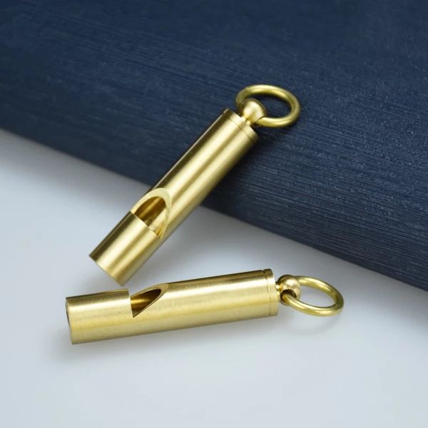 classic design handmade brass training whistle key chain outdoor survival gold copper keychain, Slivery;golden
classic design handmade brass training whistle key chain outdoor survival gold copper keychain, Slivery;golden