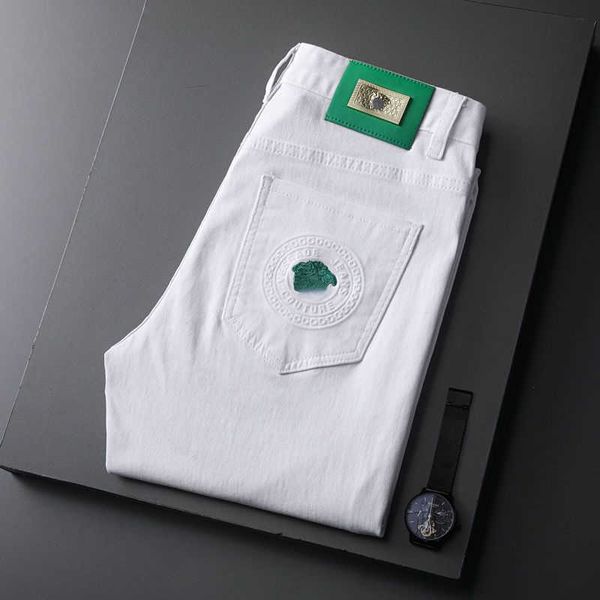 men's jeans designerfashion mens jeans medusa embroidered trousers designer pants slim fit hip hop jeans black white pants oversize siz, Blue
men's jeans designerfashion mens jeans medusa embroidered trousers designer pants slim fit hip hop jeans black white pants oversize siz, Blue
