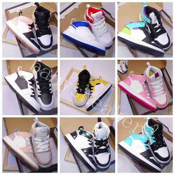 2023 designer kids shoes 1s i toddler basketball shoe mid milan sail bone string shimmer take flight light arctic pink tropical twist metall, Black
2023 designer kids shoes 1s i toddler basketball shoe mid milan sail bone string shimmer take flight light arctic pink tropical twist metall, Black
