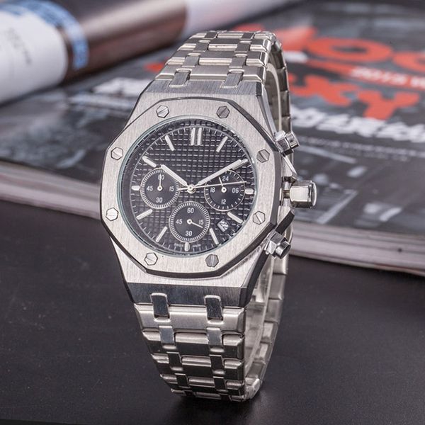 mens watch quartz movement clock watches business chronography wristwatches montre de luxe men luxury watches, Slivery;brown
mens watch quartz movement clock watches business chronography wristwatches montre de luxe men luxury watches, Slivery;brown