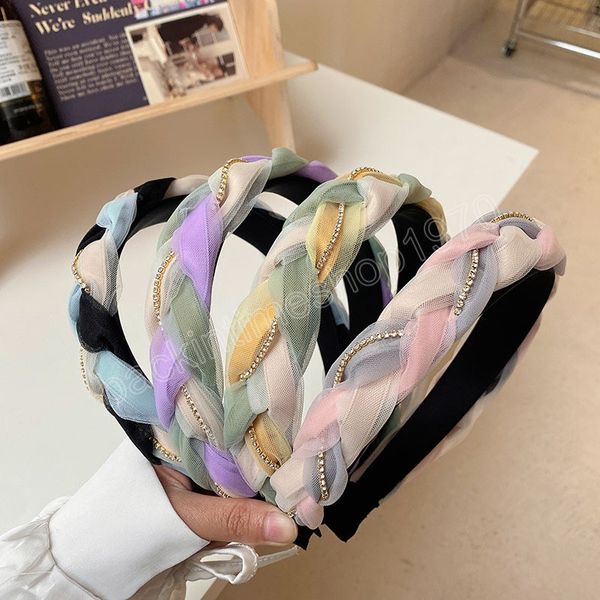 high-grade mesh woven diamond bar headbands fashion hair accessories for women trend spelling color hairband hair band girl, Slivery;white
high-grade mesh woven diamond bar headbands fashion hair accessories for women trend spelling color hairband hair band girl, Slivery;white