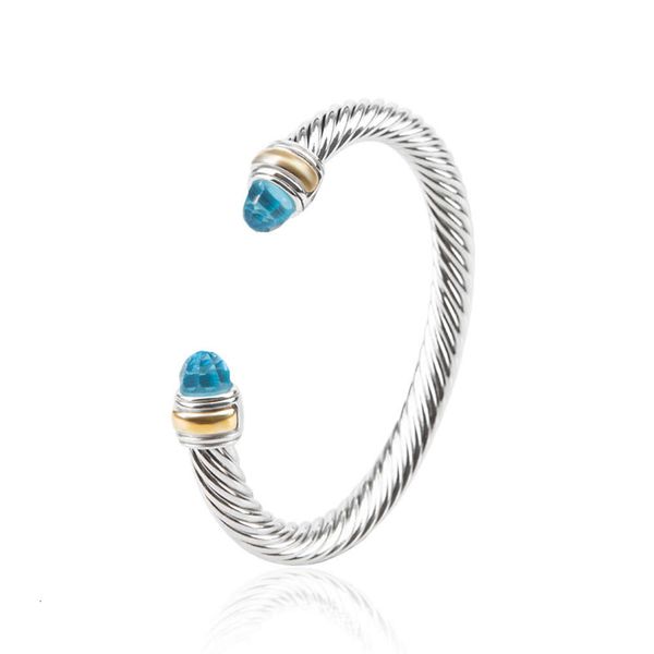 DY Bracelet Jewelry classic designer luxury top accessories bracelet popular woven twisted wire cable opening 7MM DY Jewelry Accessories Christmas gift jewellery
DY Bracelet Jewelry classic designer luxury top accessories bracelet popular woven twisted wire cable opening 7MM DY Jewelry Accessories Christmas gift jewellery