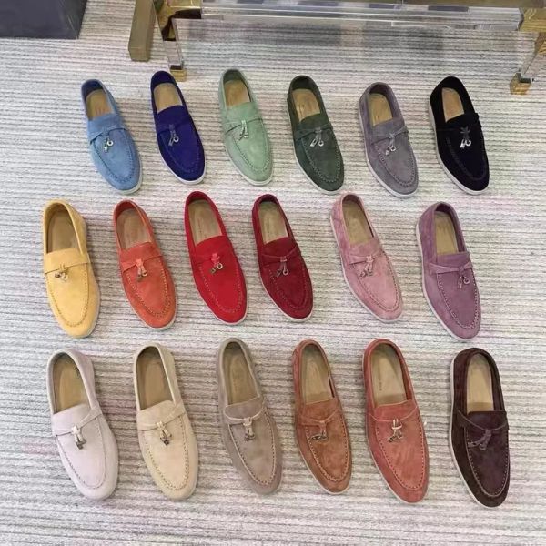 designers man dress shoes deerskin womens loafers classic metal buttons round fashion flat heel sneaker leisure walk shopping lady shoe larg, Black
designers man dress shoes deerskin womens loafers classic metal buttons round fashion flat heel sneaker leisure walk shopping lady shoe larg, Black