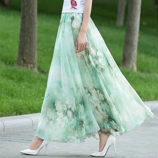 flowers 2023 fragmented new summer chiffon halfskirt large swing pleated high waist beach women skirt, Black
flowers 2023 fragmented new summer chiffon halfskirt large swing pleated high waist beach women skirt, Black