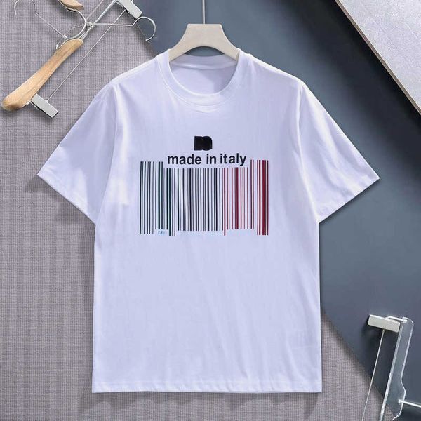 mens short sleeve t shirt summer cotton pullover tee luxury designer tshirt bar code printed sweatshirt men women oversize men clothing, White;black
mens short sleeve t shirt summer cotton pullover tee luxury designer tshirt bar code printed sweatshirt men women oversize men clothing, White;black