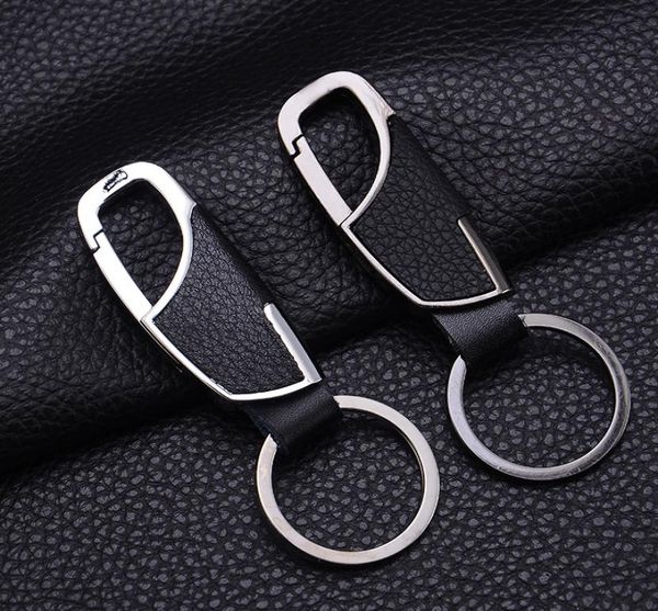 new fashion business men real leather car keychain ring design gift metal key chain9604781, Silver
new fashion business men real leather car keychain ring design gift metal key chain9604781, Silver