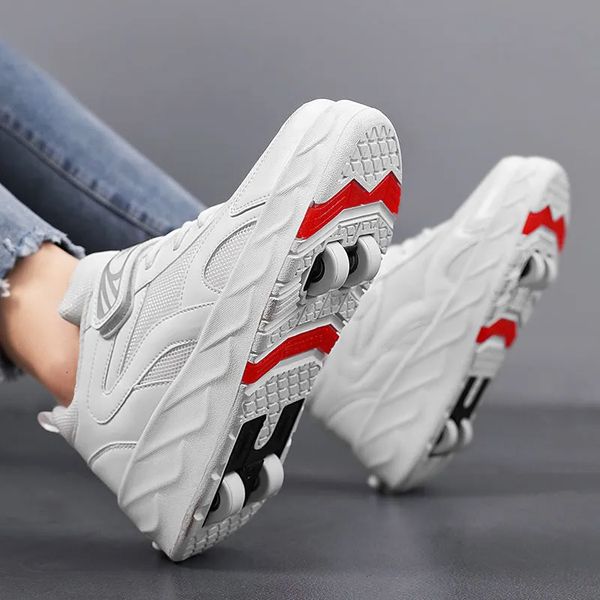 sneakers roller skate shoes for kids fashion girls casual sports wheels children toys gift game boys boots 230412, Black;red
sneakers roller skate shoes for kids fashion girls casual sports wheels children toys gift game boys boots 230412, Black;red