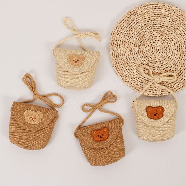 summer baby bag for girls boys accessories bear straw kids bags beach travel wallet coin purse for children messenger bags, White
summer baby bag for girls boys accessories bear straw kids bags beach travel wallet coin purse for children messenger bags, White