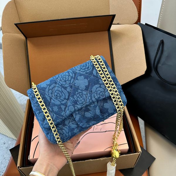 womens denim cowboy camellia shoulder bags classic mini flap quilted with heart crush bead gold metal chain crossbody shoulder luxury design
womens denim cowboy camellia shoulder bags classic mini flap quilted with heart crush bead gold metal chain crossbody shoulder luxury design