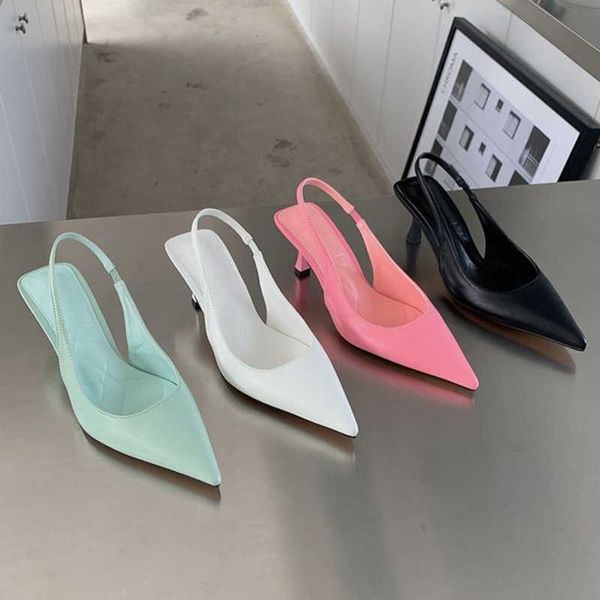 sandals 2022 new brand women back strp sandals pink thin low heel pumps dress shoes lady fashion pointed toe shallow slingback mules, Black
sandals 2022 new brand women back strp sandals pink thin low heel pumps dress shoes lady fashion pointed toe shallow slingback mules, Black