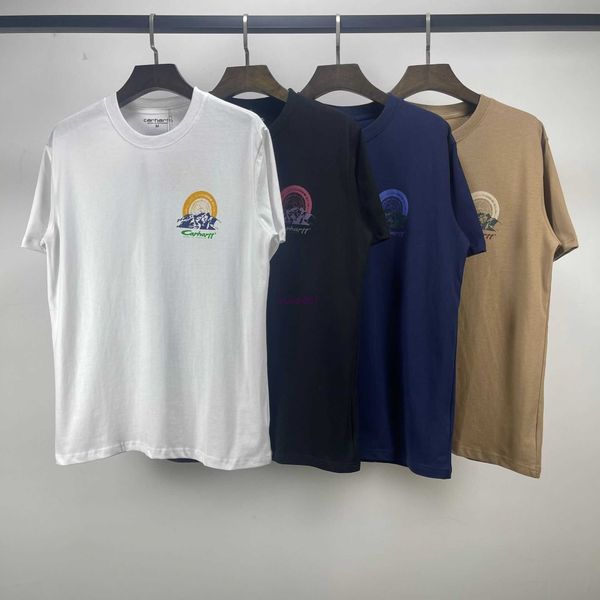 2023 men's and women's fashion t shirt tooling high street brand carhart trend spring/summer new outdoor winter snowy mountain pat, White;black
2023 men's and women's fashion t shirt tooling high street brand carhart trend spring/summer new outdoor winter snowy mountain pat, White;black