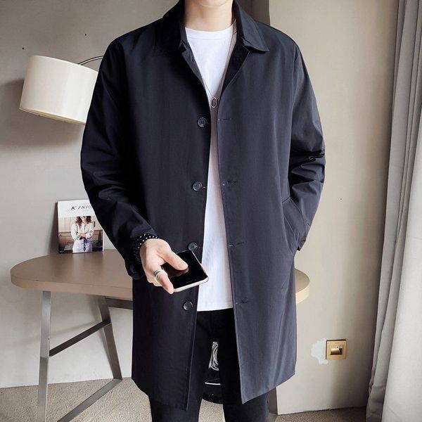men's trench coats autumn and winter temperament fashion versatile casual light business windbreaker coat 230413, Tan;black
men's trench coats autumn and winter temperament fashion versatile casual light business windbreaker coat 230413, Tan;black