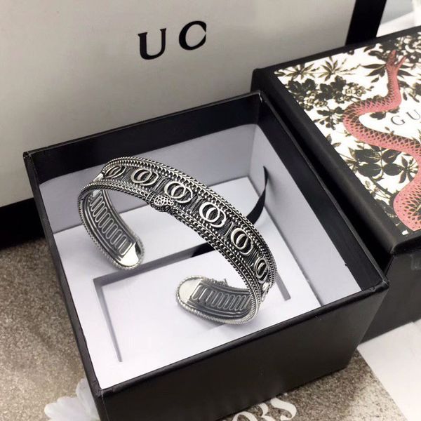 designer bangles bangles classic couple bangles cuffs vintage open letter bangles fashionable and versatile jewellery brands, White
designer bangles bangles classic couple bangles cuffs vintage open letter bangles fashionable and versatile jewellery brands, White