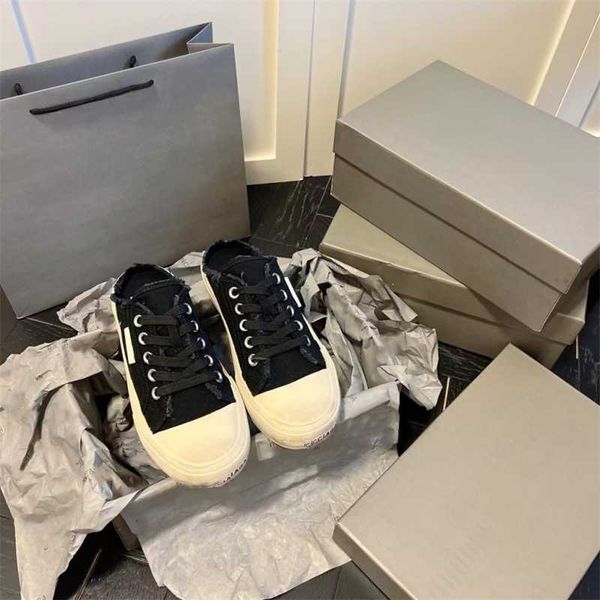 2023 new paris worn canvas shoes sport casual fashion dirty low half drag small, Black
2023 new paris worn canvas shoes sport casual fashion dirty low half drag small, Black