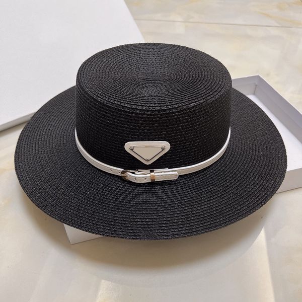 summer womens woven bucket hat luxury designer wide brim hats outdoor travel sun shading casual versatile caps, Blue;gray
summer womens woven bucket hat luxury designer wide brim hats outdoor travel sun shading casual versatile caps, Blue;gray