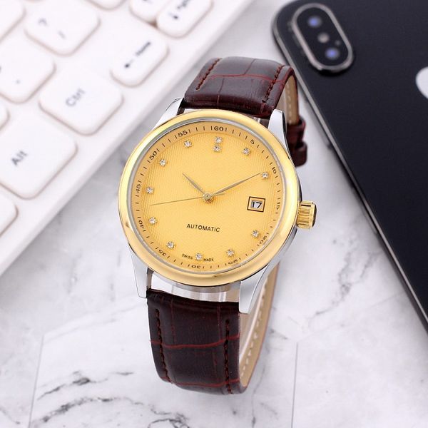 longin wristwatches for men 2023 new mens watches 39mm three stitches automatic mechanical watch luxury brand leather strap men fashion mont, Slivery;golden
longin wristwatches for men 2023 new mens watches 39mm three stitches automatic mechanical watch luxury brand leather strap men fashion mont, Slivery;golden