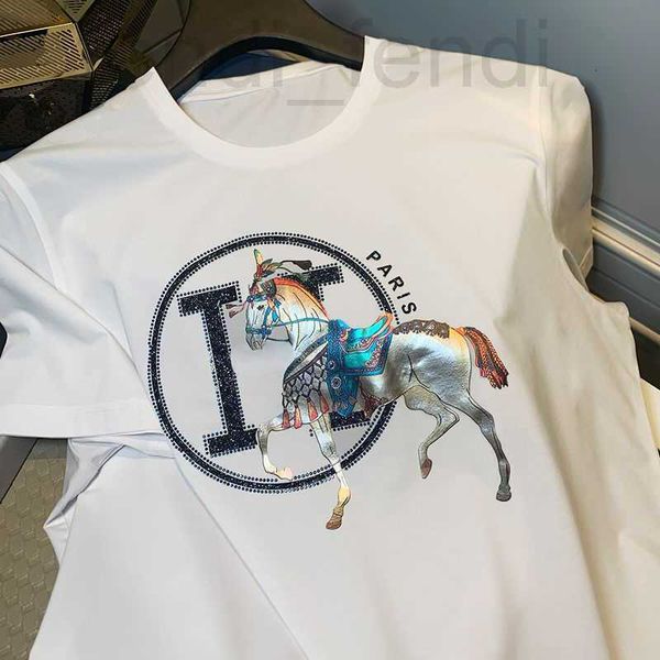 men's t-shirts luxuriousluxury designer t shirt mens sweatshirt with diamond inlaid short sleeved tshirt men women cotton t-shirt coupl, White;black
men's t-shirts luxuriousluxury designer t shirt mens sweatshirt with diamond inlaid short sleeved tshirt men women cotton t-shirt coupl, White;black