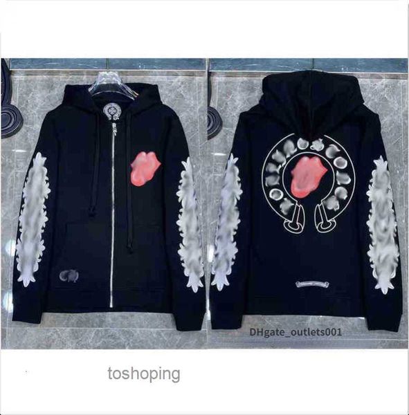 3a classic mens zipper ch hoodies designer horseshoe sanskrit cross print pullover heart hooded sweatshirts sweater luxury woman jackt fate, Black
3a classic mens zipper ch hoodies designer horseshoe sanskrit cross print pullover heart hooded sweatshirts sweater luxury woman jackt fate, Black