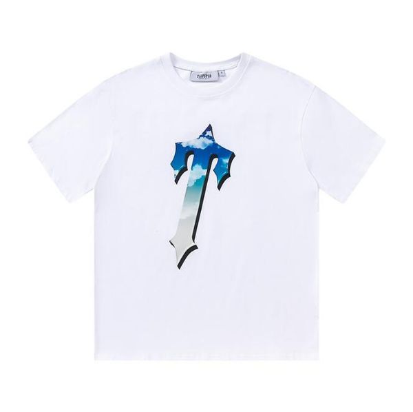 classic designer t shirt summer short sleeve trapstars women men tshirt tee the blue sky white clouds, White;black
classic designer t shirt summer short sleeve trapstars women men tshirt tee the blue sky white clouds, White;black