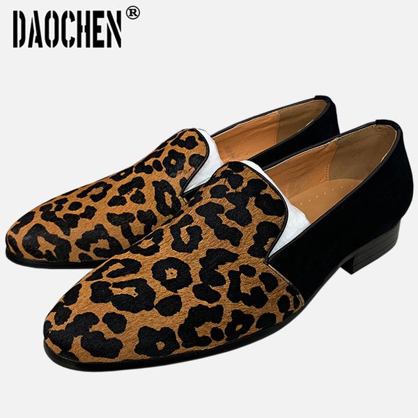 dress shoes size 714 men's loafers handmade suede mixed leopard shoes casual mens dress wedding party banquet genuine leather men', Black
dress shoes size 714 men's loafers handmade suede mixed leopard shoes casual mens dress wedding party banquet genuine leather men', Black